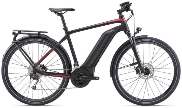 Explore E+ 2 GTS Herre Large Giant elcykel - Large - Matblack