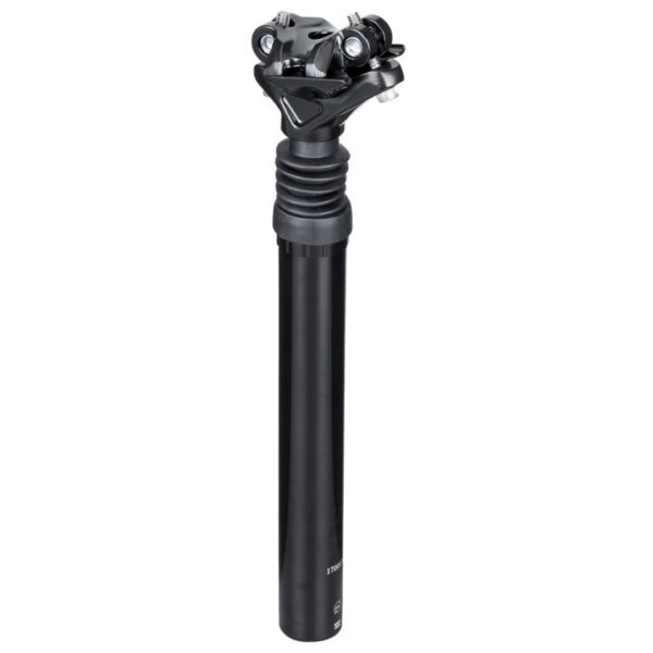 Sadelpind 31,6 300mm affjedring sort