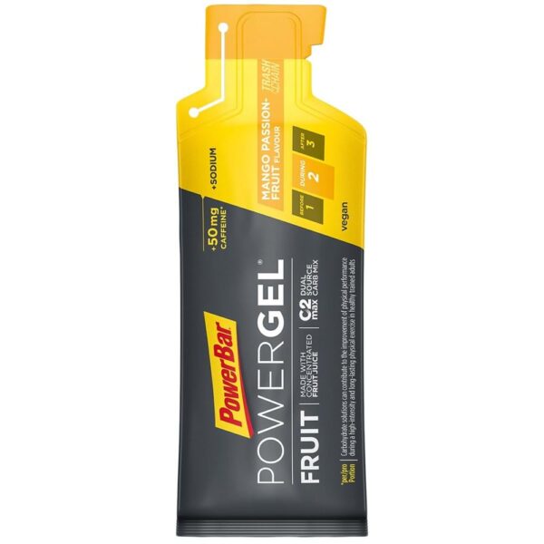 Gel PowerGel Mango/Passionsfrugt 50mg koffein PowerBar